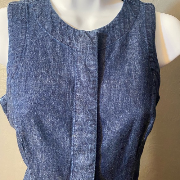 BANANA REPUBLIC DENIM Snap Front Vest/Tank - Picture 15 of 16